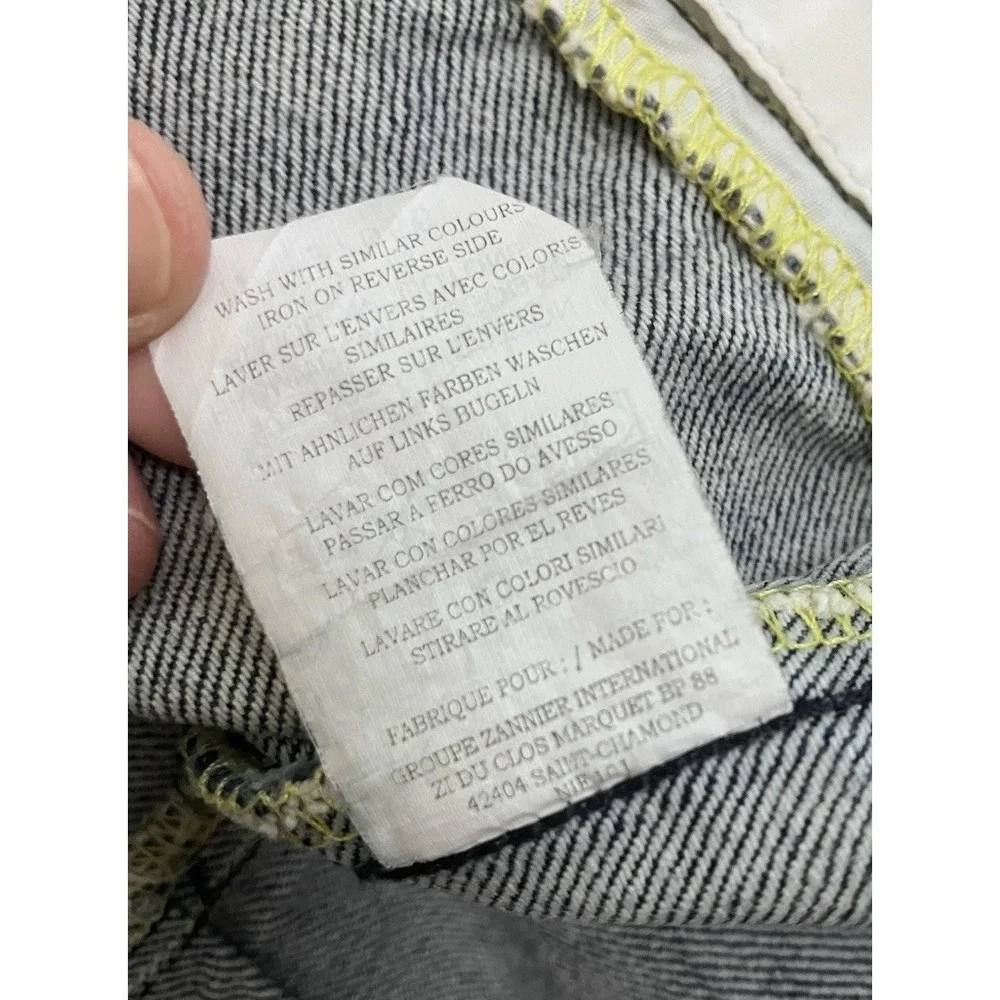 Vintage Y2K 2000s Levi's Denim Skirt Girls 6 Ruffle Country Western